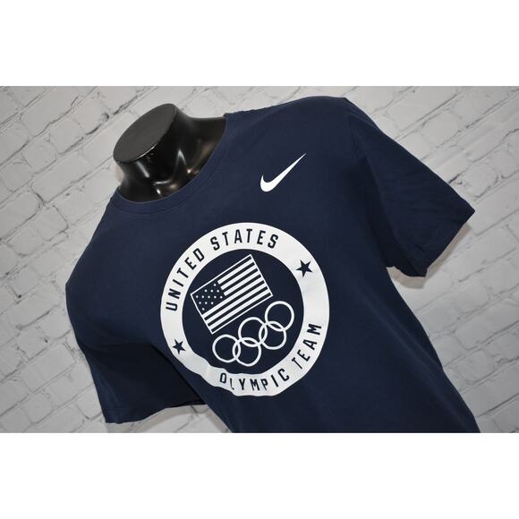 Polo Ralph Lauren T-Shirt Mens Size 2XL XXL Olympics Team USA America Blue - Picture 1 of 7